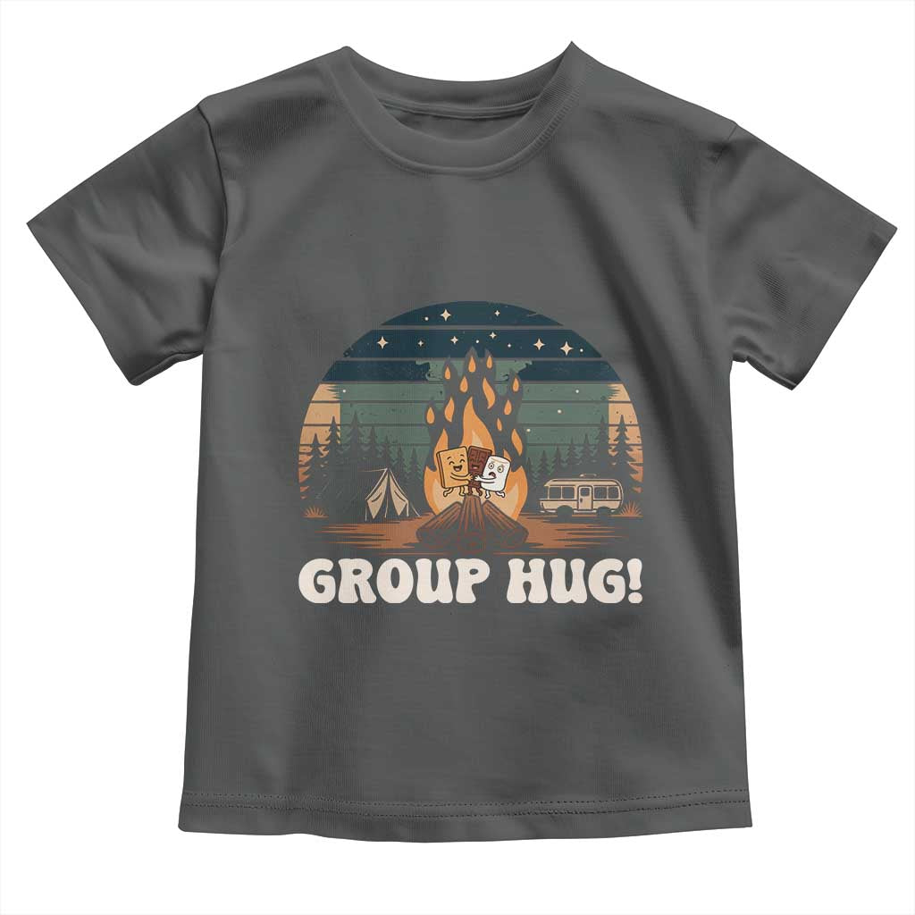 Funny Smores Camping Toddler T Shirt Group Hug - Wonder Print Shop