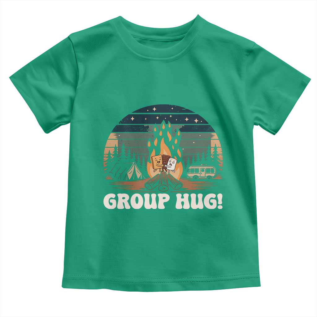 Funny Smores Camping Toddler T Shirt Group Hug - Wonder Print Shop