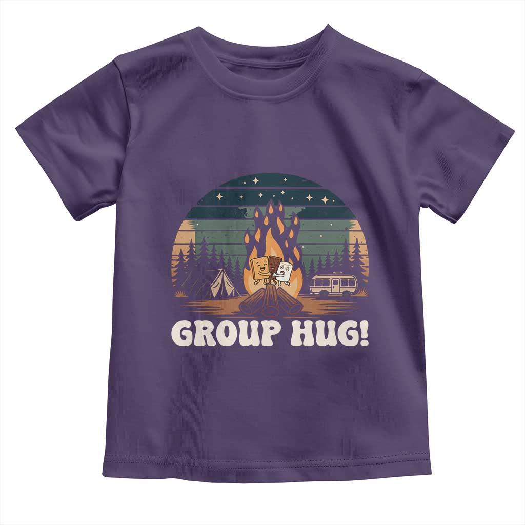 Funny Smores Camping Toddler T Shirt Group Hug - Wonder Print Shop