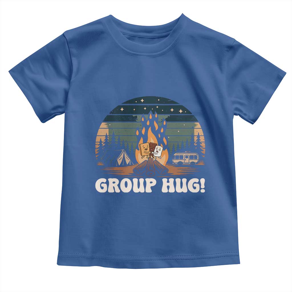 Funny Smores Camping Toddler T Shirt Group Hug - Wonder Print Shop