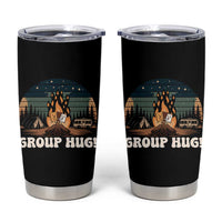 Funny Smores Camping Tumbler Cup Group Hug
