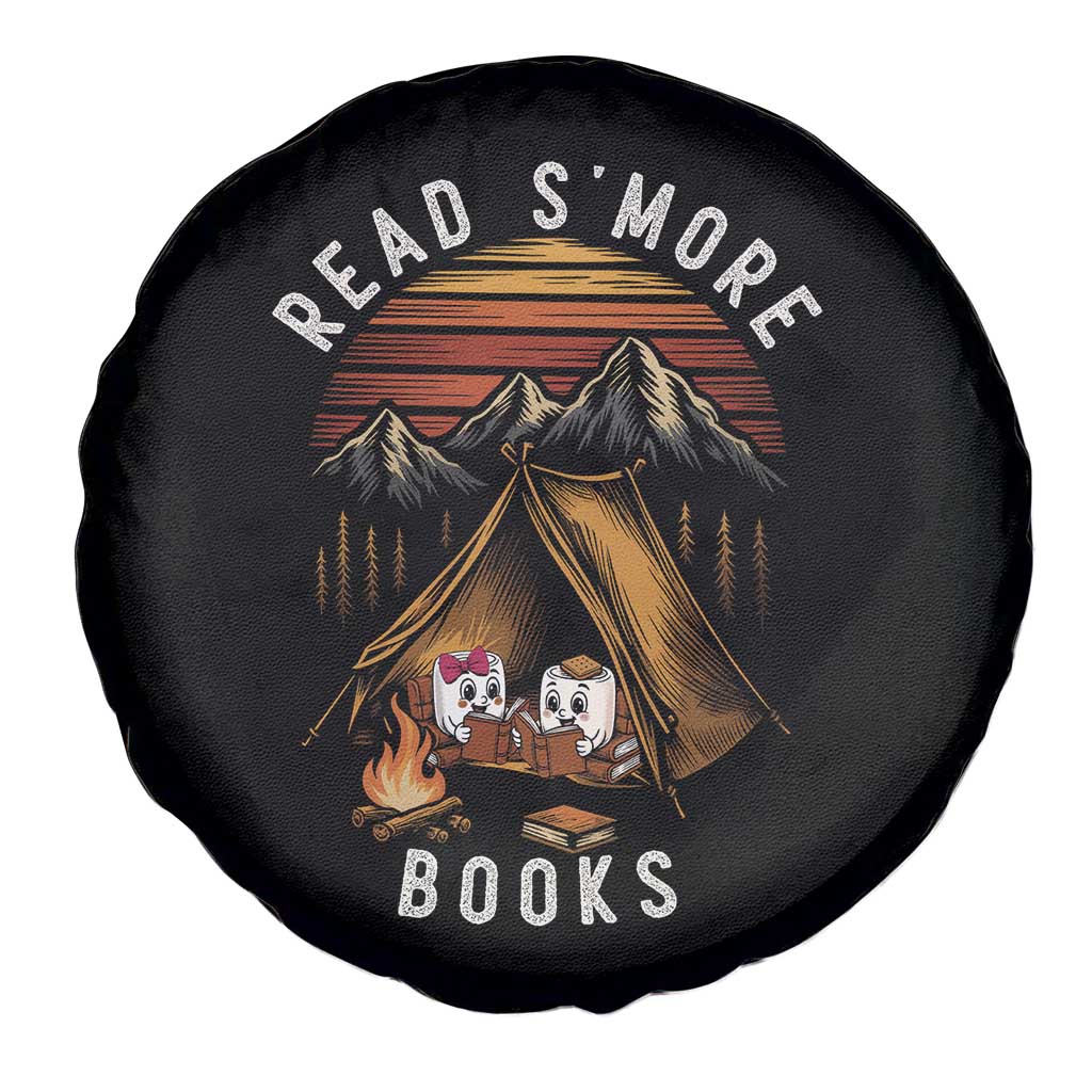 Book Lover Gift Spare Tire Cover Read Smore Books Camping Humor - Wonder Print Shop
