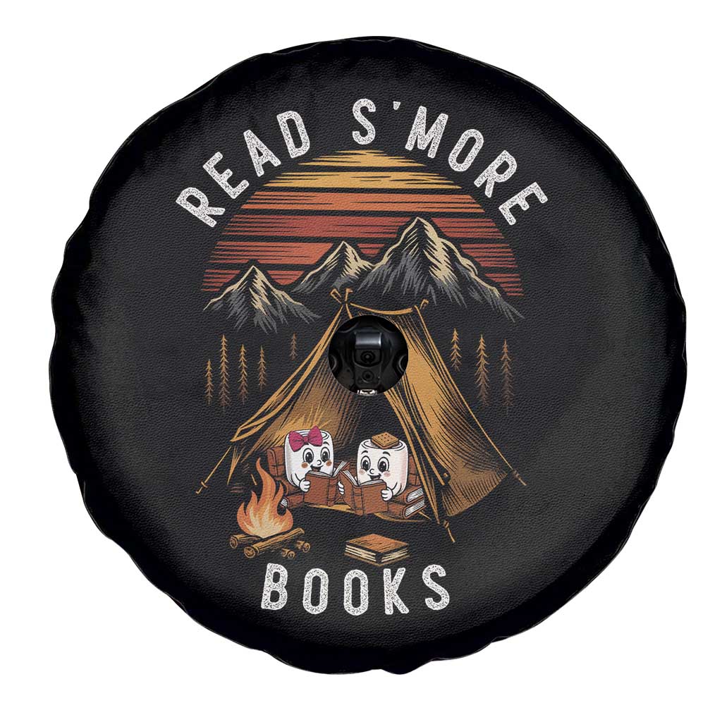 Book Lover Gift Spare Tire Cover Read Smore Books Camping Humor - Wonder Print Shop