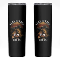 Book Lover Gift Skinny Tumbler Read Smore Books Camping Humor