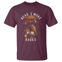 Book Lover Gift T Shirt Read Smore Books Camping Humor - Wonder Print Shop