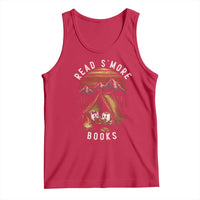 Book Lover Gift Tank Top Read Smore Books Camping Humor - Wonder Print Shop