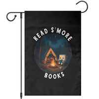 Camping Lover Garden Flag Read Smore Books Funny Smores - Wonder Print Shop