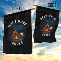 Camping Lover Garden Flag Read Smore Books Funny Smores - Wonder Print Shop
