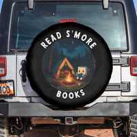Camping Lover Spare Tire Cover Read Smore Books Funny Smores - Wonder Print Shop