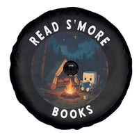 Camping Lover Spare Tire Cover Read Smore Books Funny Smores - Wonder Print Shop