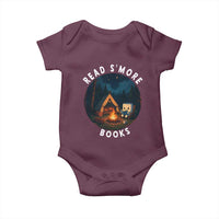 Camping Lover Baby Onesie Read Smore Books Funny Smores - Wonder Print Shop