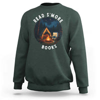 Camping Lover Sweatshirt Read Smore Books Funny Smores - Wonder Print Shop