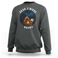 Camping Lover Sweatshirt Read Smore Books Funny Smores - Wonder Print Shop