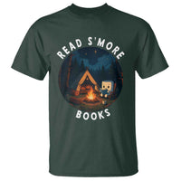 Camping Lover T Shirt Read Smore Books Funny Smores - Wonder Print Shop