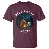 Camping Lover T Shirt Read Smore Books Funny Smores - Wonder Print Shop