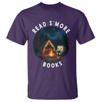 Camping Lover T Shirt Read Smore Books Funny Smores - Wonder Print Shop