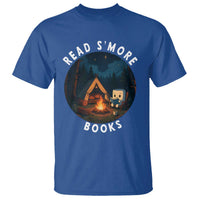 Camping Lover T Shirt Read Smore Books Funny Smores - Wonder Print Shop