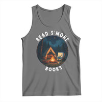 Camping Lover Tank Top Read Smore Books Funny Smores - Wonder Print Shop
