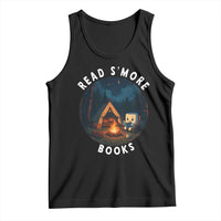 Camping Lover Tank Top Read Smore Books Funny Smores - Wonder Print Shop