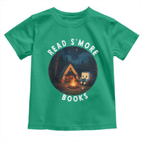 Camping Lover Toddler T Shirt Read Smore Books Funny Smores - Wonder Print Shop
