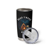 Camping Lover Tumbler Cup Read Smore Books Funny Smores