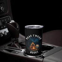 Camping Lover Tumbler Cup Read Smore Books Funny Smores