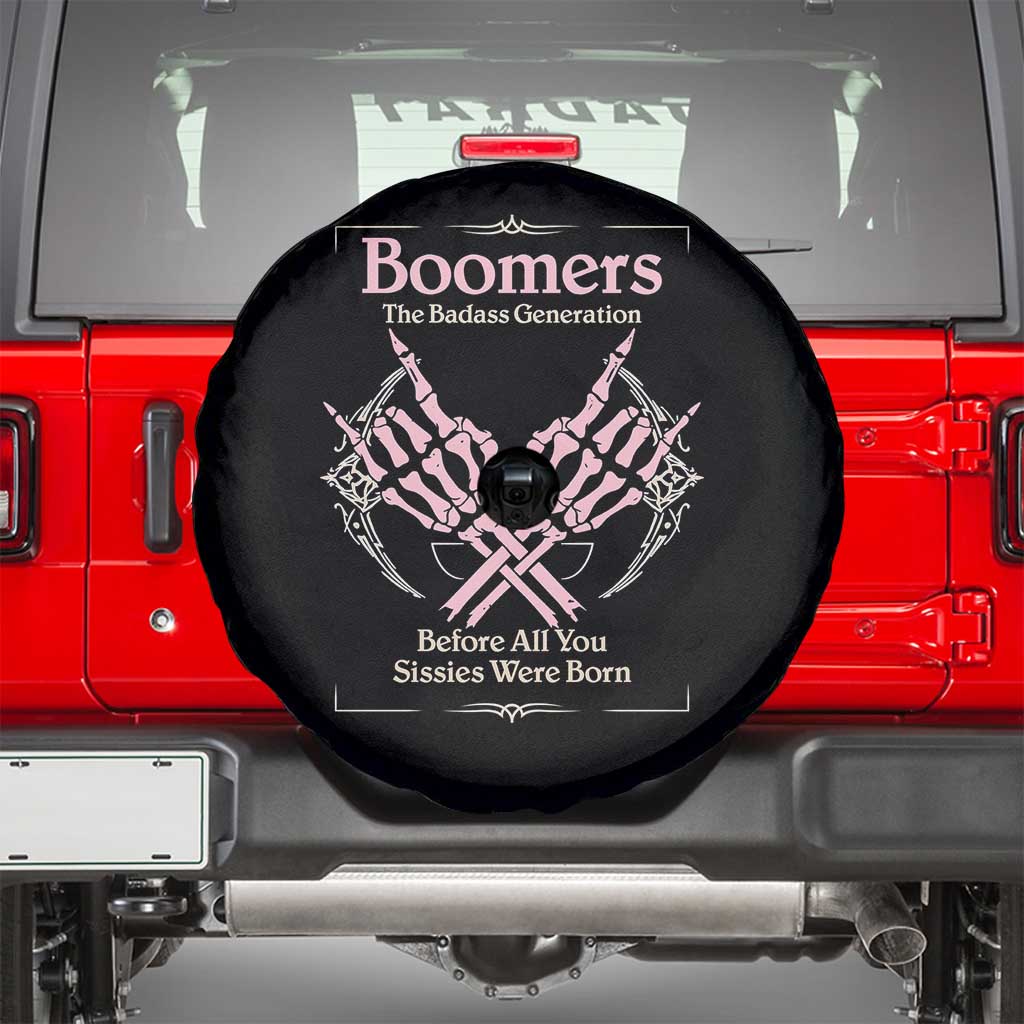 Baby Boomers Spare Tire Cover The Badass Generation Before All You Sissies Were Born - Wonder Print Shop