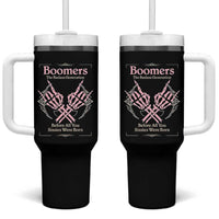 Baby Boomers Tumbler With Handle The Badass Generation Before All You Sissies Were Born
