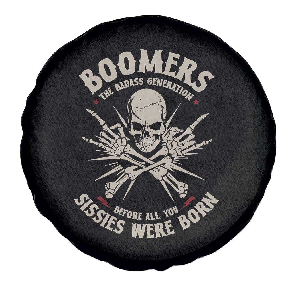 Baby Boomers Proud Spare Tire Cover The Badass Generation Before All You Sissies Were Born - Wonder Print Shop