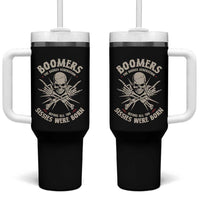 Baby Boomers Proud Tumbler With Handle The Badass Generation Before All You Sissies Were Born