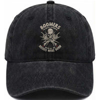 Baby Boomers Proud Washed Cotton Baseball Cap The Badass Generation Before All You Sissies Were Born