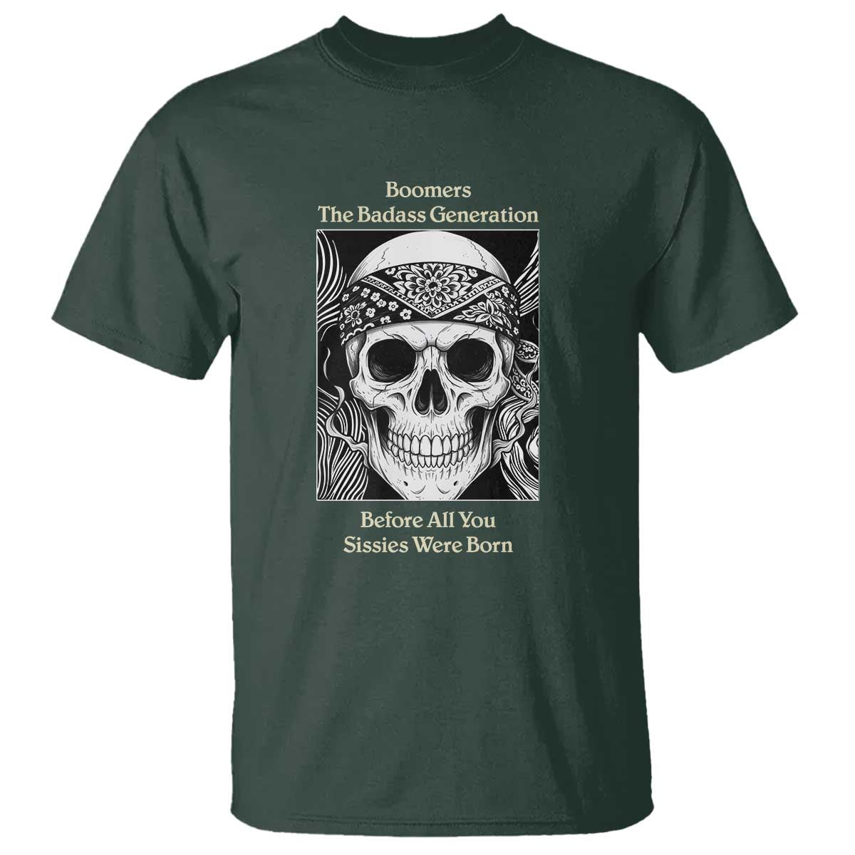 Baby Boomers Generation T Shirt Retro Badass Quote Gift - Wonder Print Shop
