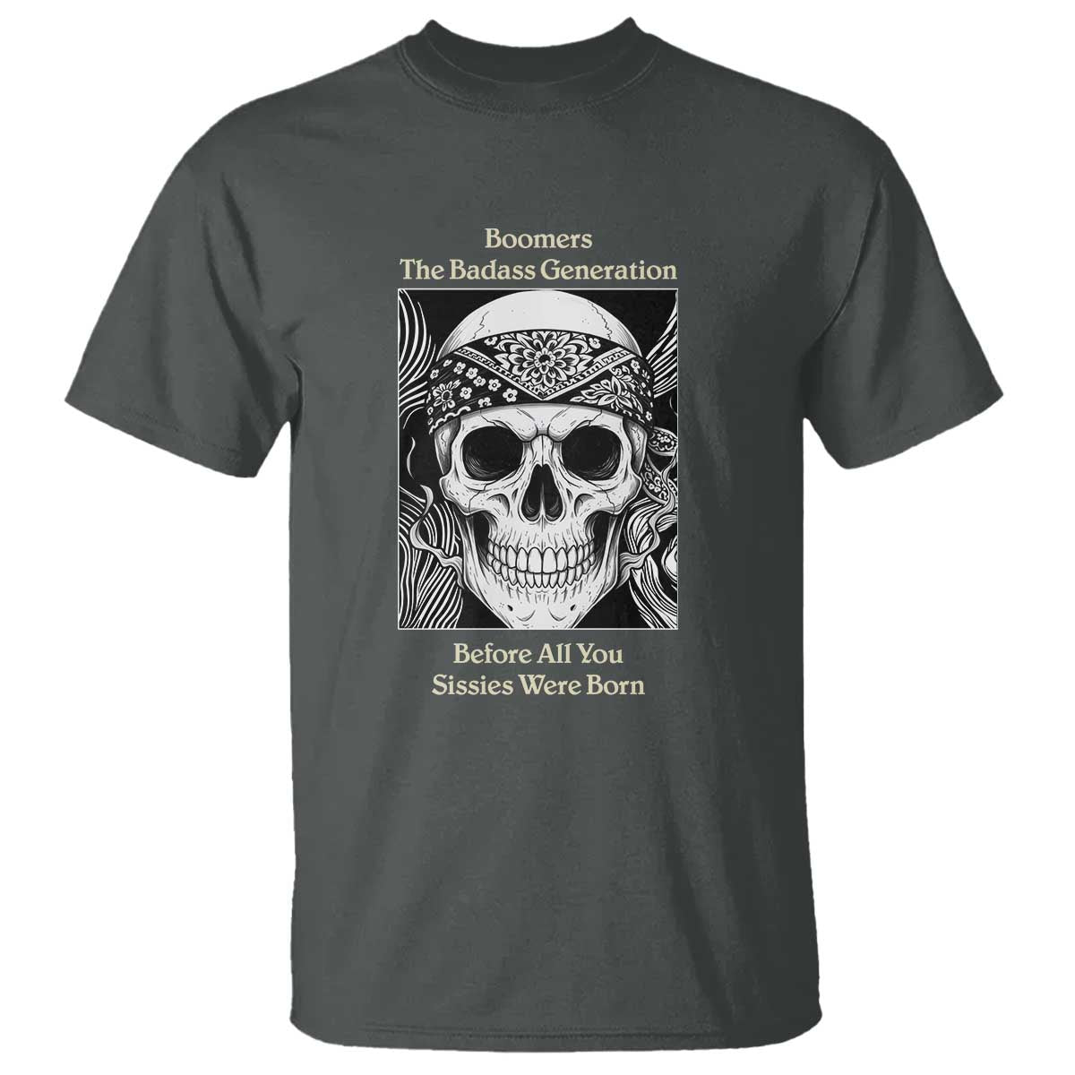 Baby Boomers Generation T Shirt Retro Badass Quote Gift - Wonder Print Shop