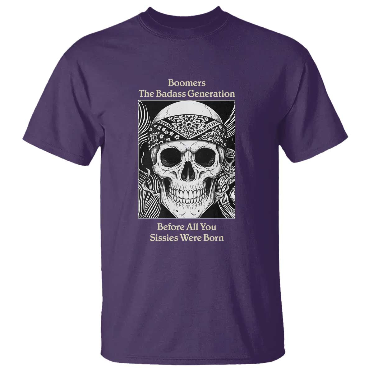 Baby Boomers Generation T Shirt Retro Badass Quote Gift - Wonder Print Shop