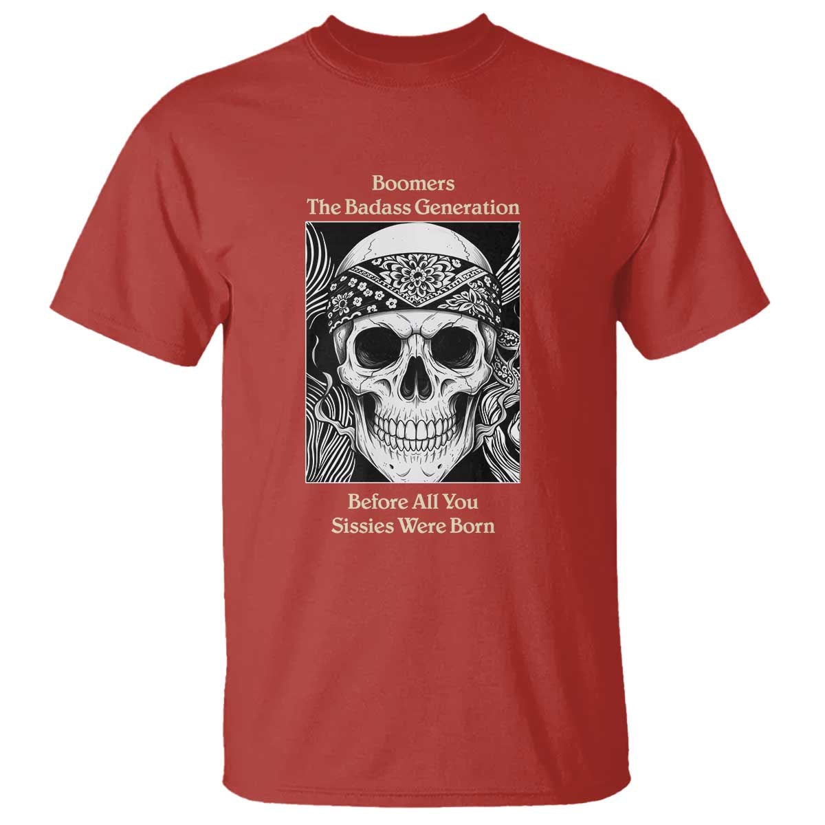 Baby Boomers Generation T Shirt Retro Badass Quote Gift - Wonder Print Shop