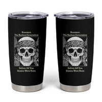 Baby Boomers Generation Tumbler Cup Retro Badass Quote Gift