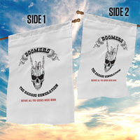 Baby Boomers The Badass Generation Funny Quote Gift Garden Flag - Wonder Print Shop