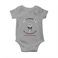 Baby Boomers The Badass Generation Funny Quote Gift Baby Onesie - Wonder Print Shop