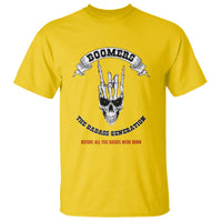 Baby Boomers The Badass Generation Funny Quote Gift T Shirt - Wonder Print Shop