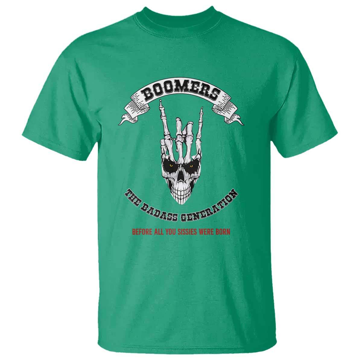 Baby Boomers The Badass Generation Funny Quote Gift T Shirt - Wonder Print Shop