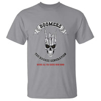 Baby Boomers The Badass Generation Funny Quote Gift T Shirt - Wonder Print Shop