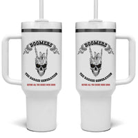 Baby Boomers The Badass Generation Funny Quote Gift Tumbler With Handle