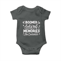 Baby Boomer Generation Baby Onesie Lots Of Memories No Evidence - Wonder Print Shop