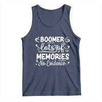 Baby Boomer Generation Tank Top Lots Of Memories No Evidence - Wonder Print Shop