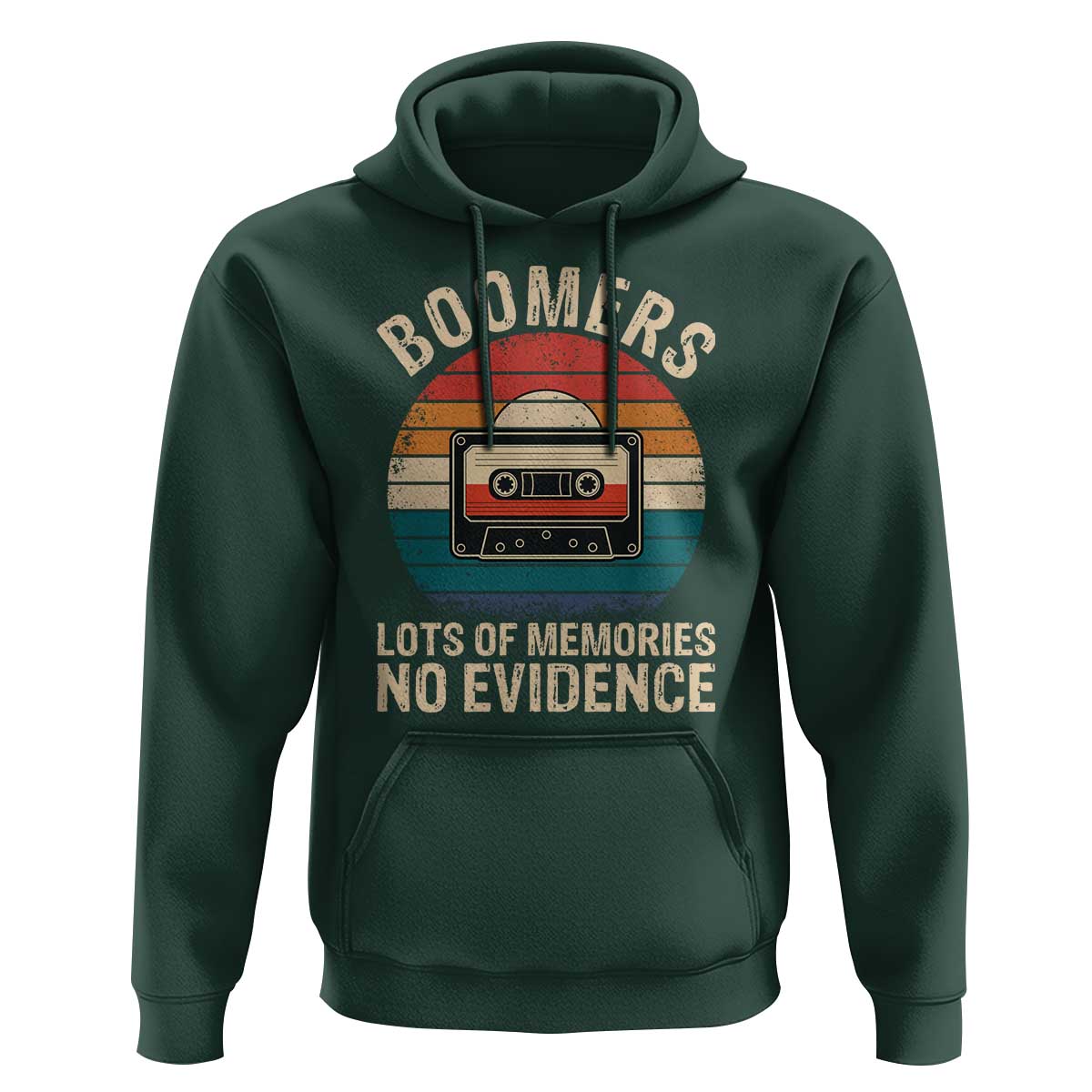 Funny Baby Boomers Lots Of Memories No Evidence Gift Hoodie - Wonder Print Shop