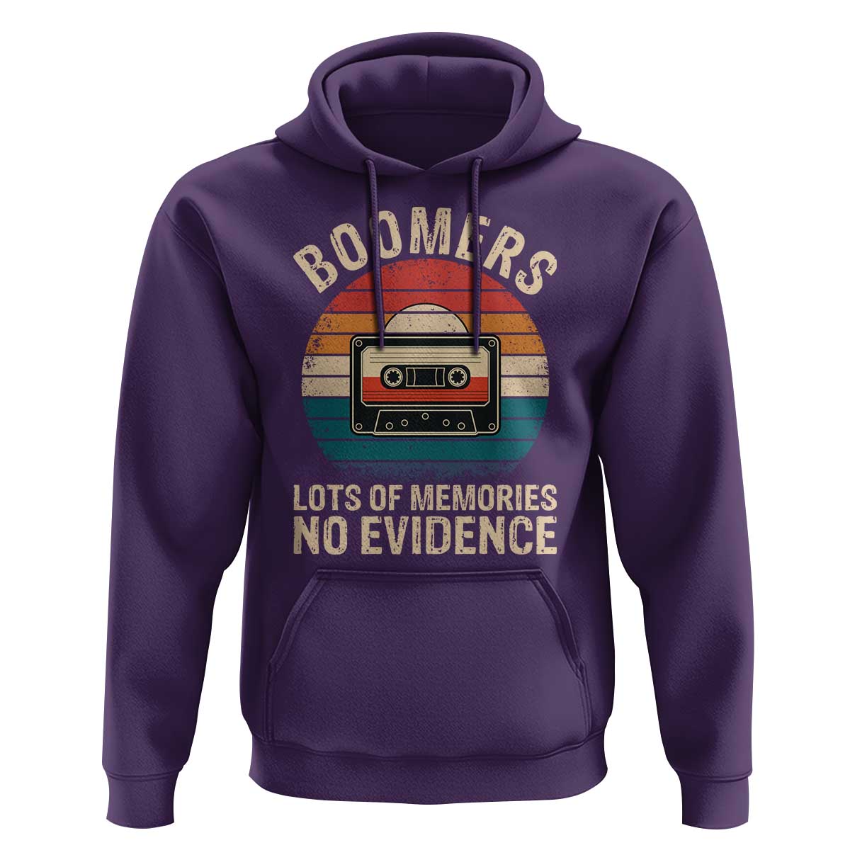 Funny Baby Boomers Lots Of Memories No Evidence Gift Hoodie - Wonder Print Shop