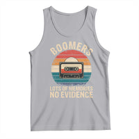 Funny Baby Boomers Lots Of Memories No Evidence Gift Tank Top - Wonder Print Shop