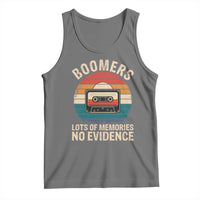 Funny Baby Boomers Lots Of Memories No Evidence Gift Tank Top - Wonder Print Shop