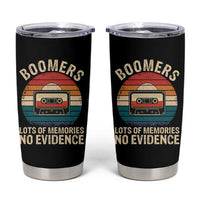 Funny Baby Boomers Lots Of Memories No Evidence Gift Tumbler Cup