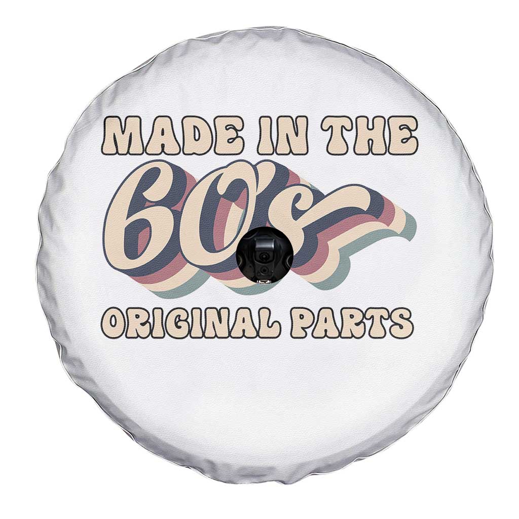 Made In The 60s Original Parts Spare Tire Cover Funny Boomers Birthday Gift - Wonder Print Shop